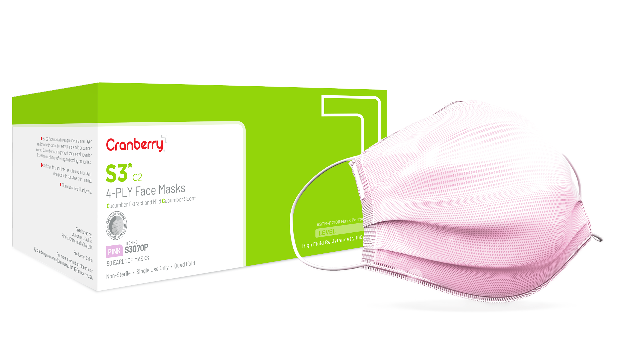 S3 C2 Face Mask | Breathe with Confidence — Cranberry USA